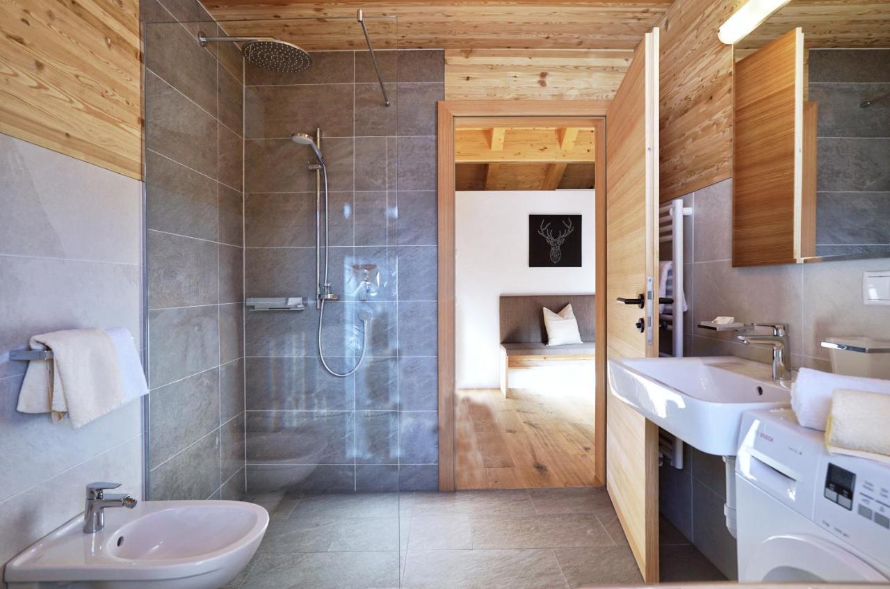 Chalet Oberguggenberg San Lorenzo di Sebato Luaran gambar