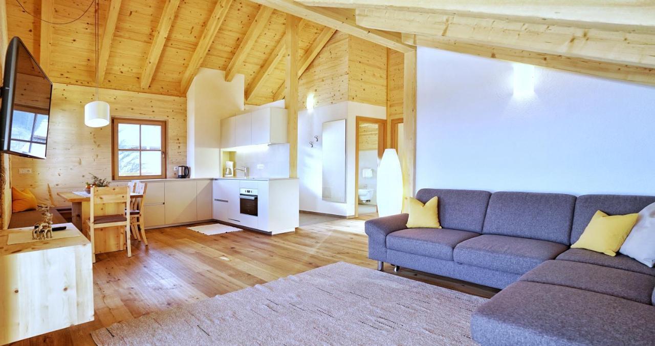 Chalet Oberguggenberg San Lorenzo di Sebato Luaran gambar
