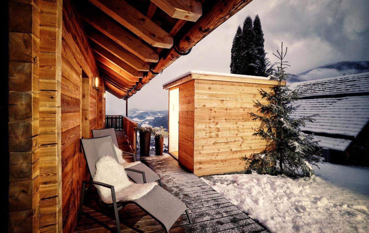 Chalet Oberguggenberg San Lorenzo di Sebato Luaran gambar