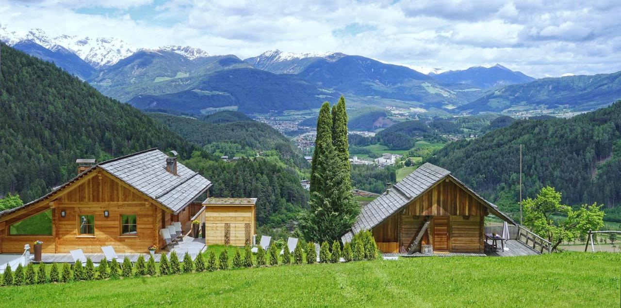 Chalet Oberguggenberg San Lorenzo di Sebato Luaran gambar